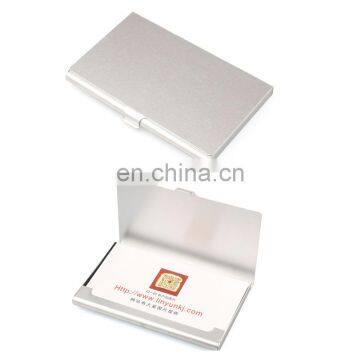2017 Aluminum Alloy Business Card Holder Metal Cover Box For Cards New Fashion photo-2