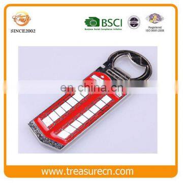 2017 Soft Enamel Die Casting Metal Bottle Opener For Tourism