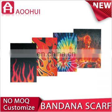 Hot selling factory price MOQ 10 caribbean flags bandana