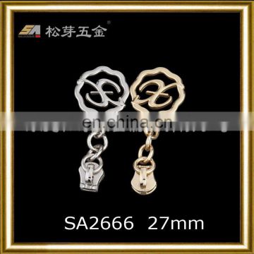 SA2666 alloy zipper accessories for garment and handbag