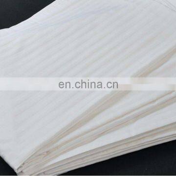 white color 100% cotton 60x40 173x120 1cm satin stripe facial bed sheets