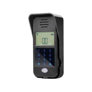 Two-Way Audio Door Phone Kit Long Distance Wireless Door Intercom Two Units Door Access Control System TL-AD01