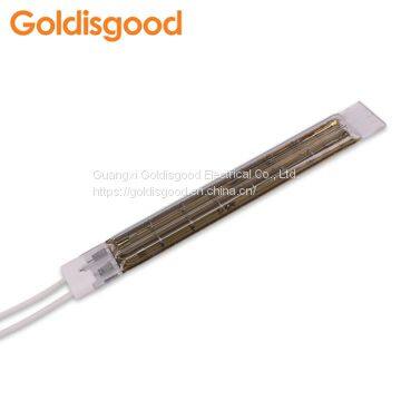 Heidelberg 6200W Halogen Golden Coating Twin Tube Double Infrared Lamp Offset Printing Drying
