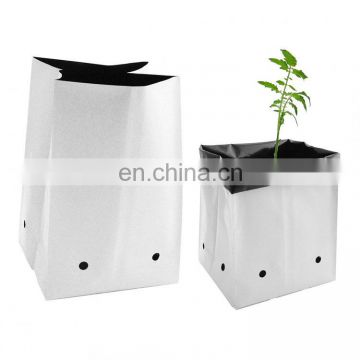 Wholesale White Black 6Mil Breathable Grow Bag