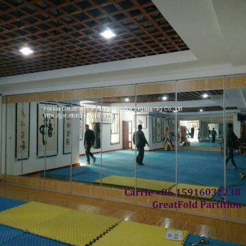 high quality melamine bathroom glass partition for conference center