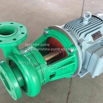 FP Series polypropylene reinforced plastic centrifugal transfer pump