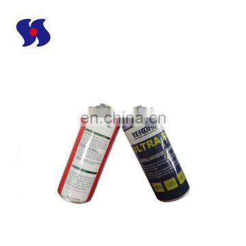 Metal Tinplate Canister Round Shape Bottles Fuji Printing