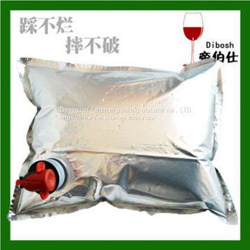 Supply transparent box in bag BIB juice liquid bag edible oil butterfly valve packaging bag can be customized 1-25l