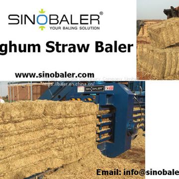 Sorghum Straw Baler Machine