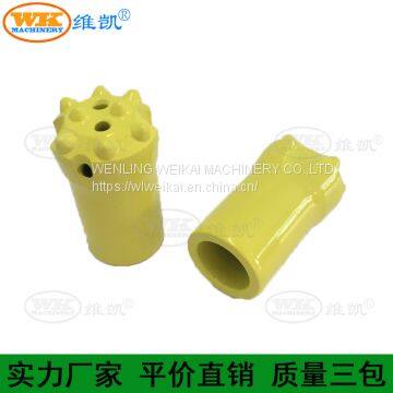 40 мм и 42 мм бурильный наконечник кнопочного типа для сверления породы с коническим хвостовиком под углом 6 photo-2