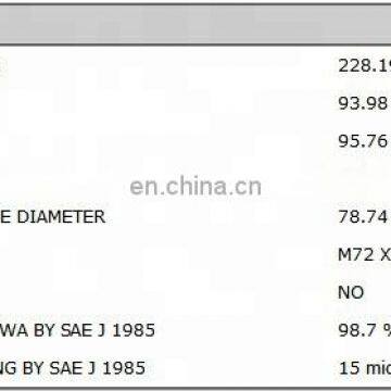High Efficiency Replacement Truck Filter P552200 Fuel Filter Element FF2200 Fuel Filter photo-3
