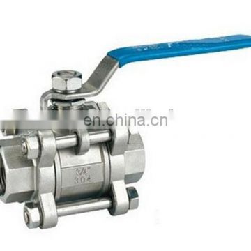 Flange Ball Valve SS Body Metal PTFE Seat Manual