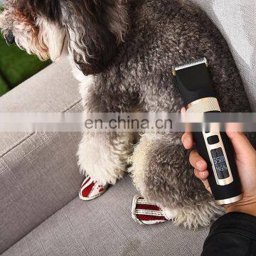 Wholesale Customized Good Quality Electric Dog Hair Trimmer Dog Grooming Scissors Kit photo-5
