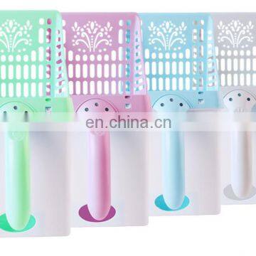 Pet Litter Scoop Cat Toilet Cat Sand Shovel Poop Pee Scoop Pet Litter Hooked Scoop Supplies Trash Can photo-3