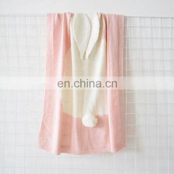 Soft Touch Knitted Baby Blanket Newborn Available