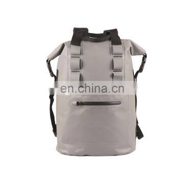 Custom Logo 500D PVC Tarpaulin Outdoor Travelling Camping Waterproof Backpack Bag