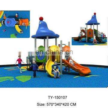 European Standards Ce Factory Wholesale Outdoor Kids Play Park Plastic Slide Games