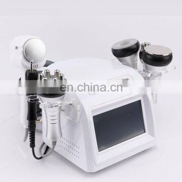 Top selling 6in1 RF Vacuum Cavitation System Machine Portable Fat reduction body shaper Ultrasonic Cavitation slimming machine