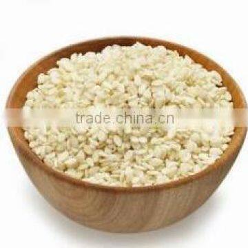 baked peeling white natural sesame seeds