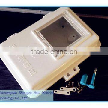 FRP meter box/Electric meter protection case/ fiberglass electricity larceny prevention box