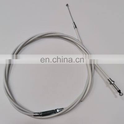 Qinghe Factory Durable Material Motor Body System BAJAJ205 White Motorcycle Brake Cable For Yamaha