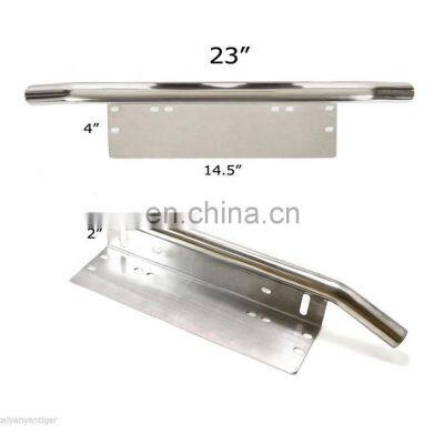 Guangzhou Car Light Holder Offroad Light LED Light Bar Front Bumper License Plate Mount Bracket Holder photo-2