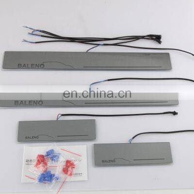 Led Door Sill Plate Strip for Suzuki Baleno Dynamic Sequential Style Welcome Light Pathway Accessories