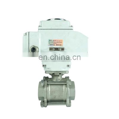 ball valve electric actuactor ball valve with electric actuator tri clamp ball valve