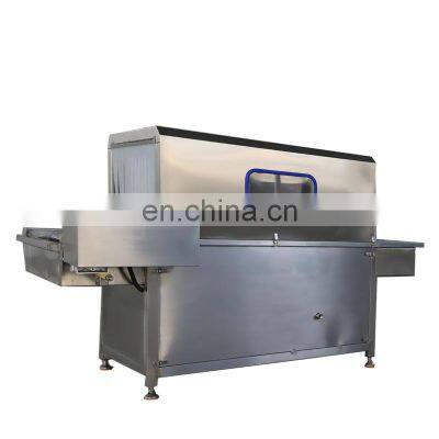 Tunnel Food Sterilizer Machine Sterilization and Disinfection for Frozen Packaged Food for Frozen Seafood          Carton Box AM