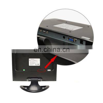 15 Inch LCD Monitor TV With HD&USB Touch Screen Display for Shop