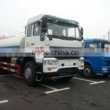 Sinotruck 20cbm water tanker truck