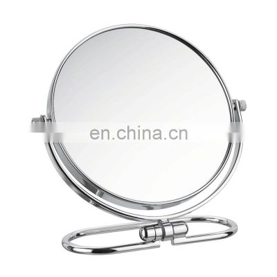 3 use two face 360 degree rotate 1x 2x magnify wall-hanging desktop free standing makeup mirror