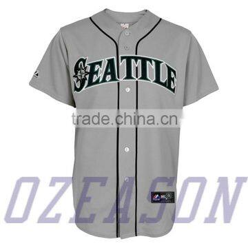 Fashionable Baseball Jersey Embroidered Pattern and Logo T-shirts for Men/women Training photo-3