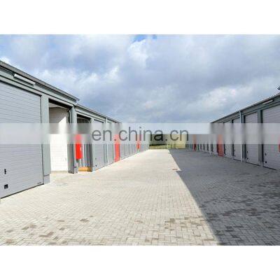 Prefabricated steel car parking shed garage movable