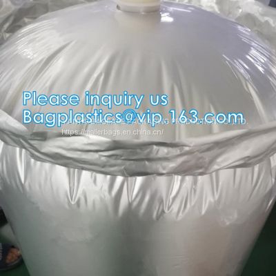 Aluminium Foil liquid Protective Lining Bag with Valve, Barrels Bucket Pail Drum Liner IBC Tank Liner Oil Packaging