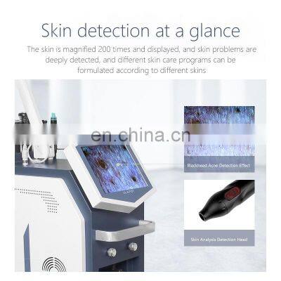 Diamond Microdermabrasion Bio Microcurrent Face Lifting Oxygen Peeling Deep Cleaning Machine With Skin Analysis and PDT System photo-3