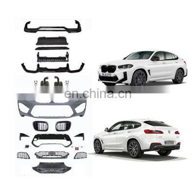 Car Body Kits Front Bumper Face Kits Spare Parts Car Upgrade For BMW G02 to X4M 2020-IN