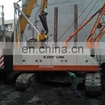 2020 Newest Zoomlion 80ton Crawler Crane QUY80 With Competitive Price