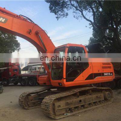 DOOSAN DH215-9 hydraulic excavator , doosan used dh210 dh215 dh220 dh225 , doosan crawler excavator for sale