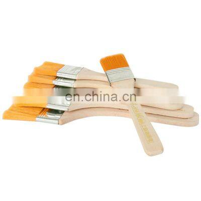 Cheap Natural Wood Handle Building Coating Nylon Paint Brush photo-3