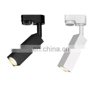 High lumen hotel COB 3w 6w 8w 12w 20w 25w 30w 35w dimmable moving head led track light