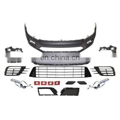 For Volkswagen SCIROCCO R front bumper assy for tuning parts PP Material 2015