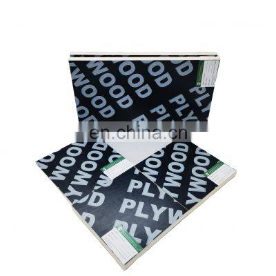 9mm black laminated wood board film faced plywood sizes to myanmar