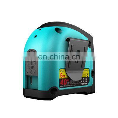 Mestek High Accuracy Good Quality Laser Digital Tape Measure Durable Using Low Price 2 in 1 Laser Tape Measurer Millimeter photo-5