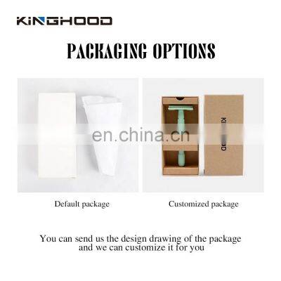 Cnc Metal Double Edge Safety Razor Shave Black Men Luxury Reusable Razor photo-4