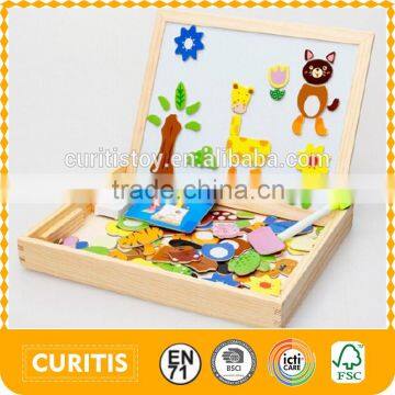 blackboard whiteboard educational game wood baby child toy kids wood easel table top easels wholesale small easels easel parts