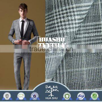 Supply from Factory Good Price designer check 80/20 polyester viscose uniform fabric