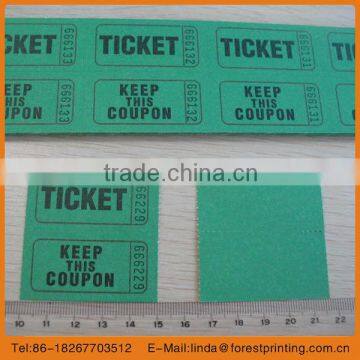 2014 hot double series admisson ticket block ticket official sale ticket rolls meeting ticket