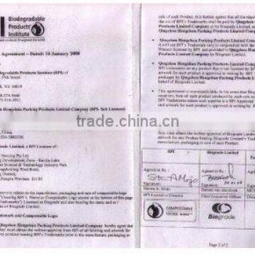 USA  BPI  ASTM D6400  cer