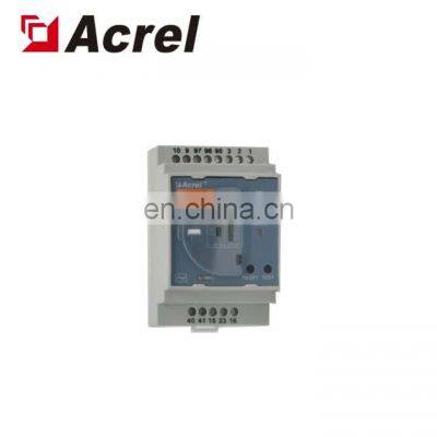 CE certificated din rail 35mm two pair relay output type A leakage fault monitor residual current operated reply